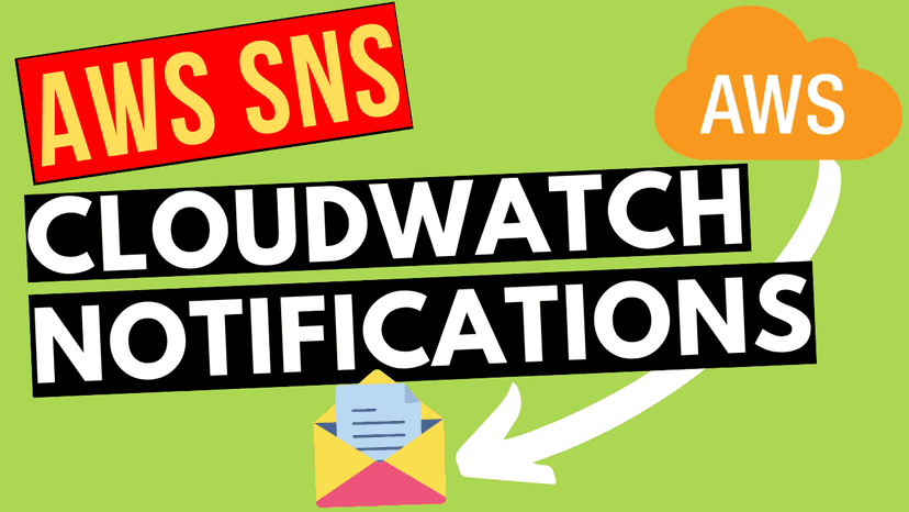 AWS SNS for CloudWatch alarm email notifications