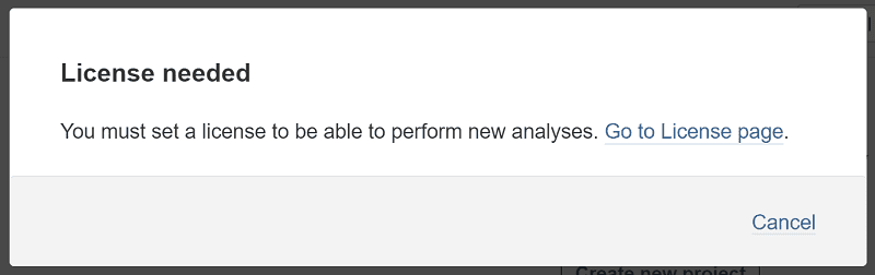 sonarqube developer edition license needed